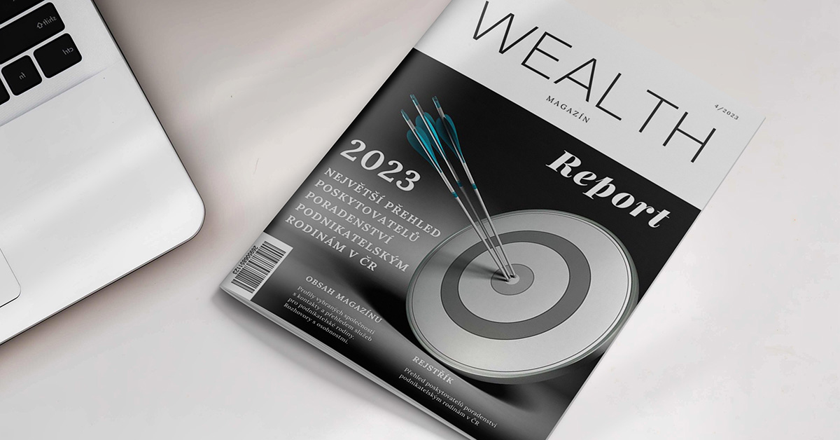 FINREG PARTNERS zařazena mezi přední poskytovatele poradenství podnikatelským rodinám v reportu Wealth Magazínu