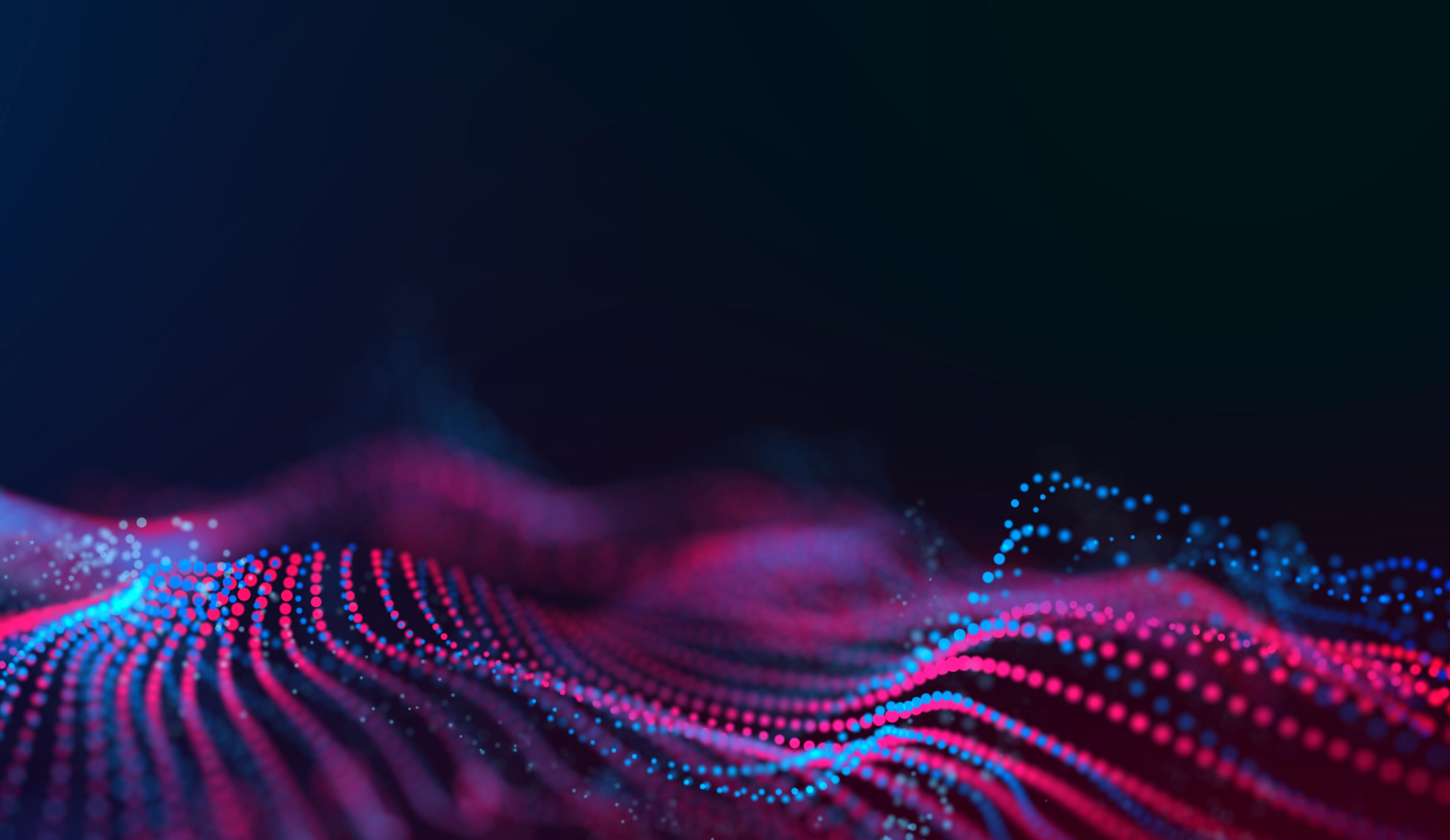 Modern wave effect 3d red background